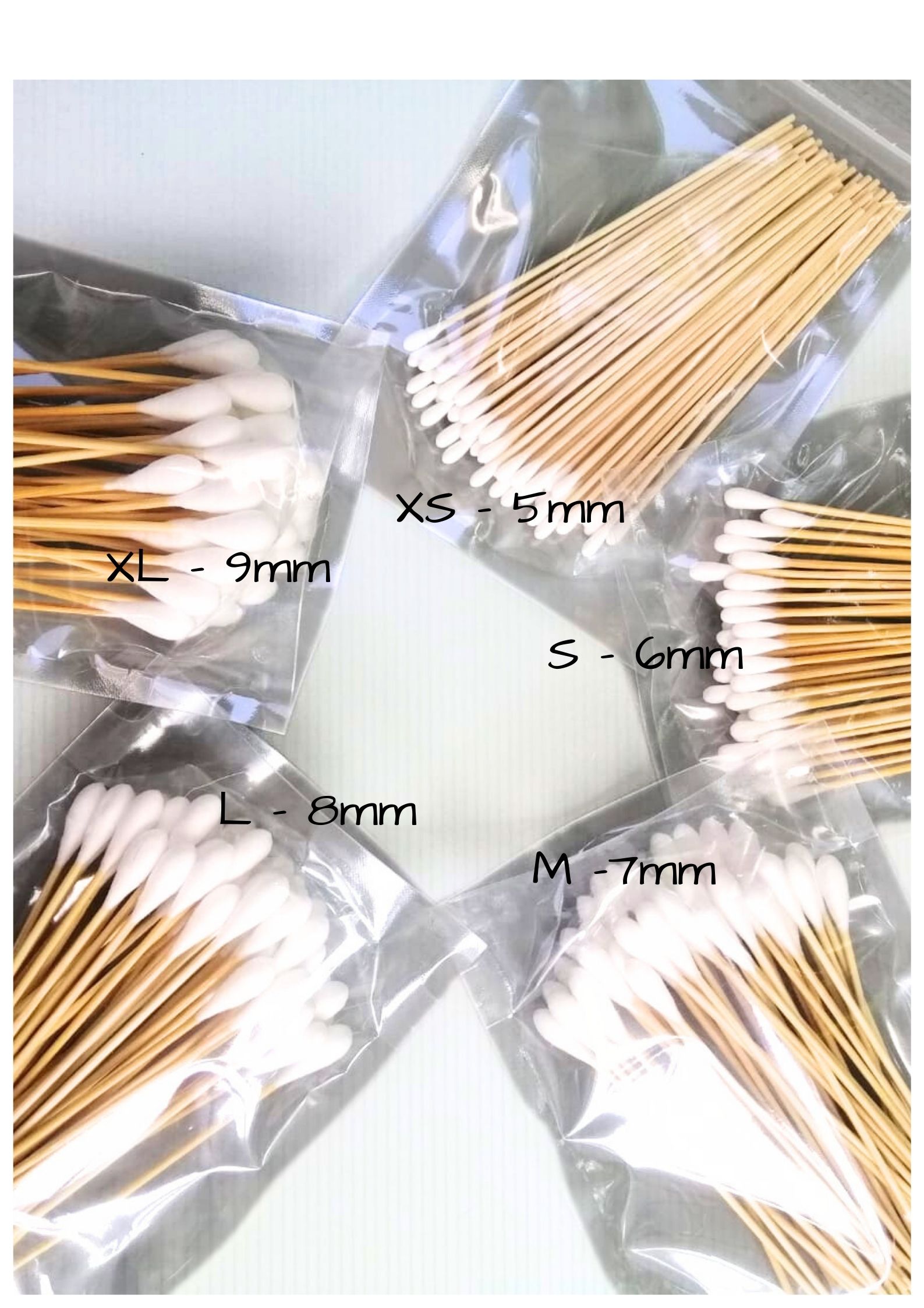 (SG) 100 VET PET COTTON SWAB/BUD MEDICAL Sterile 6