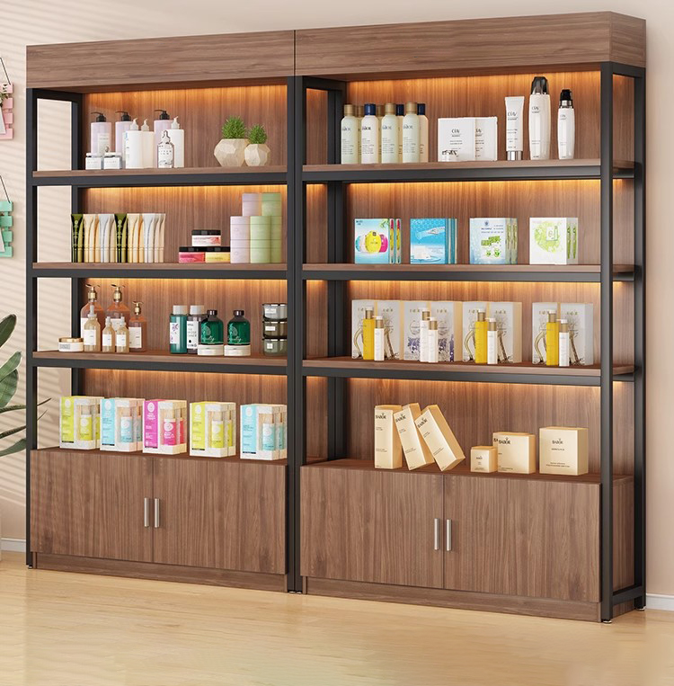 SNB Supermarket Shelves Display Cabinets Cosmetics Racks Merchandise ...