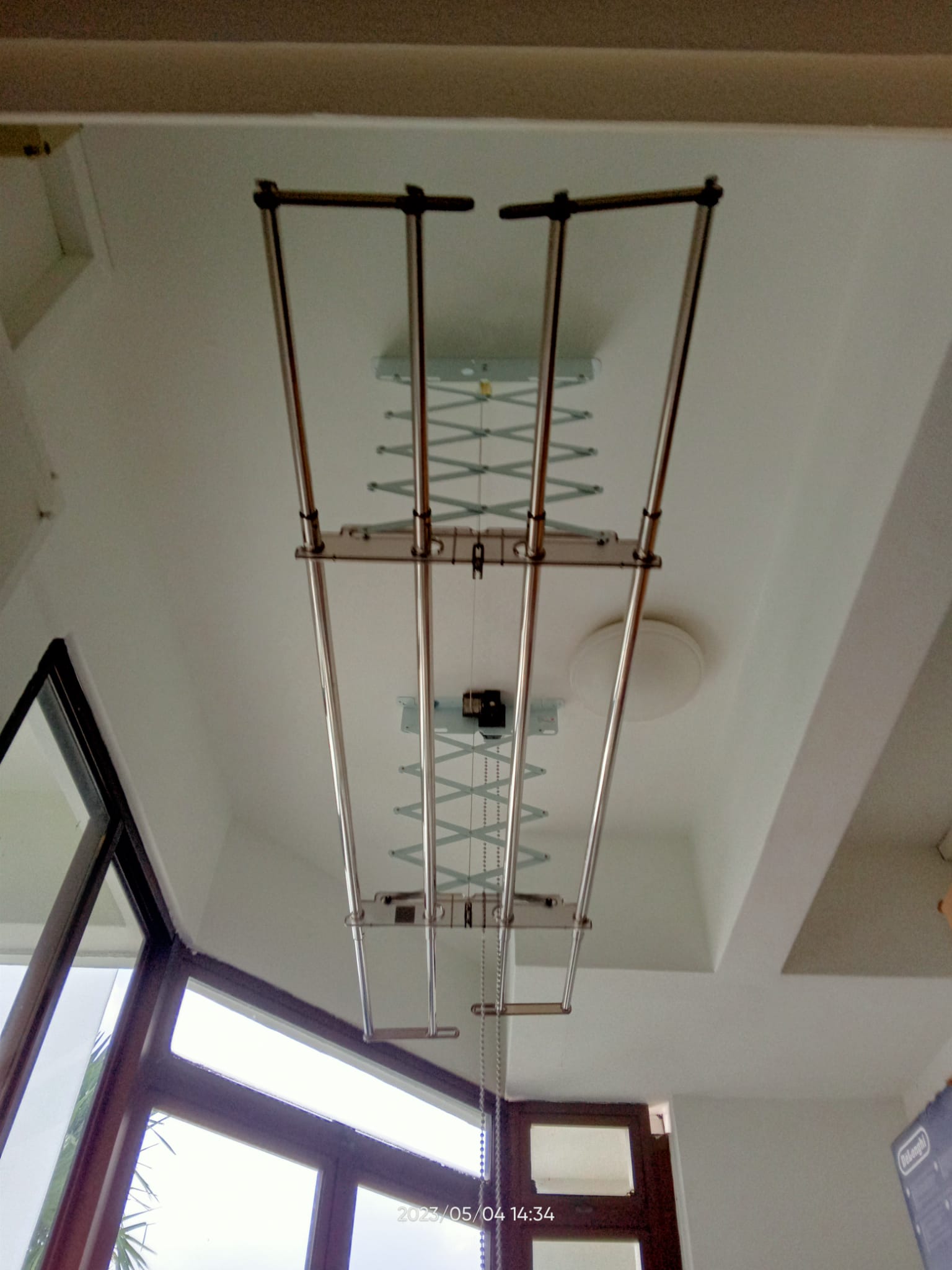 Wellex EZ Lift Semi-automatic Laundry Drying Rack (Slide bar): CH4190 ...