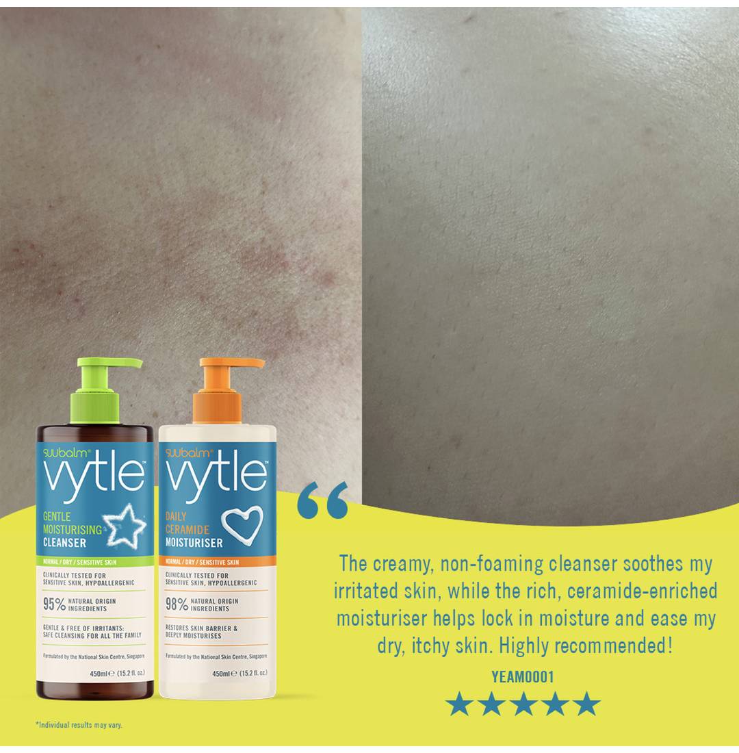 [Adult & Kids/Bundle] Vytle Cleanse and Moisturise Bundle (Cleanser ...