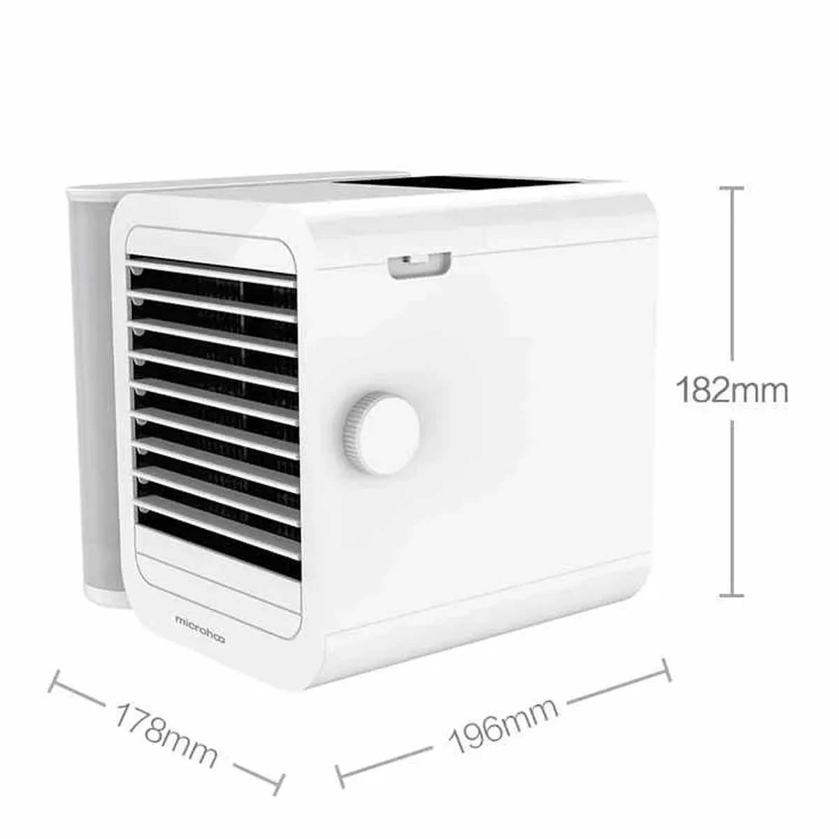 Microhoo 3 In 1 Mini Air Conditioner Water Cooling Fan Portable USB ...