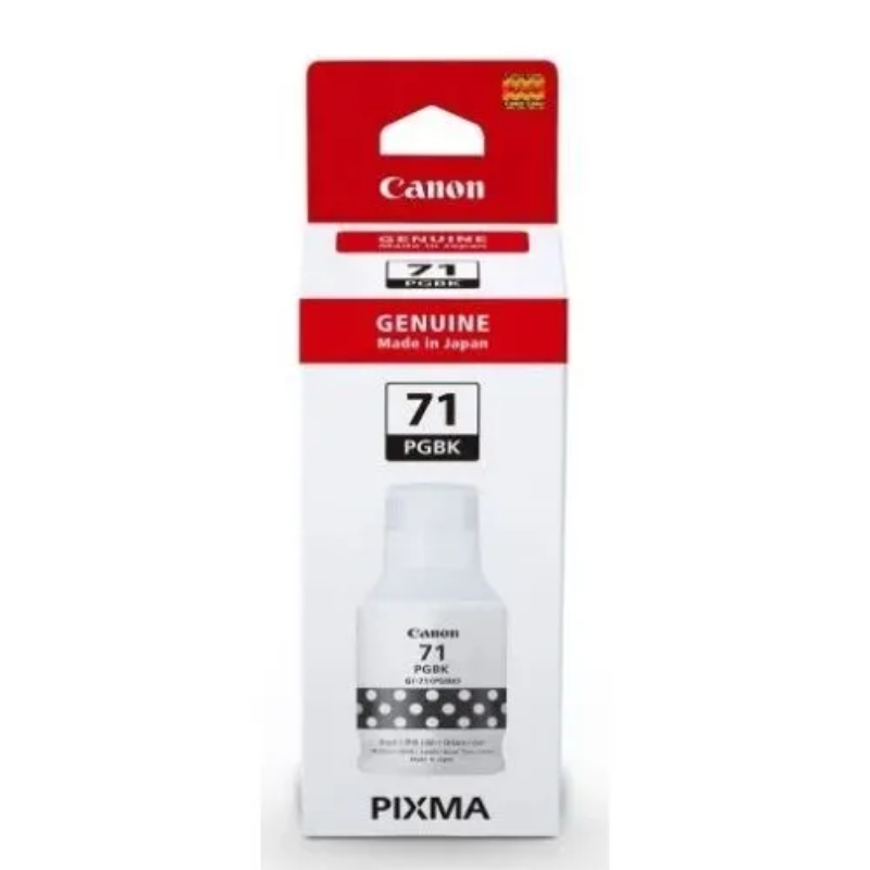 Canon GI-71 Ink Bottle and MC-G04 MC-G07 Maintenance Cartridge Canon ...