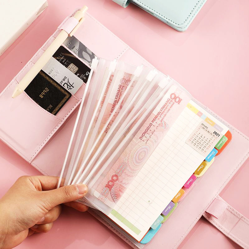 【SG】84 Sheets A6 Budget Binder Currency Organizer Planner Loose-leaf ...