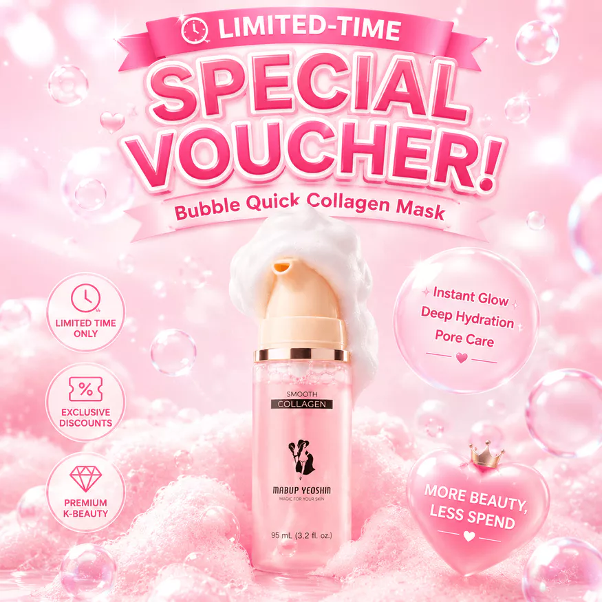 MABUP YEOSHIN collagen bubble mask ingredients and benefits