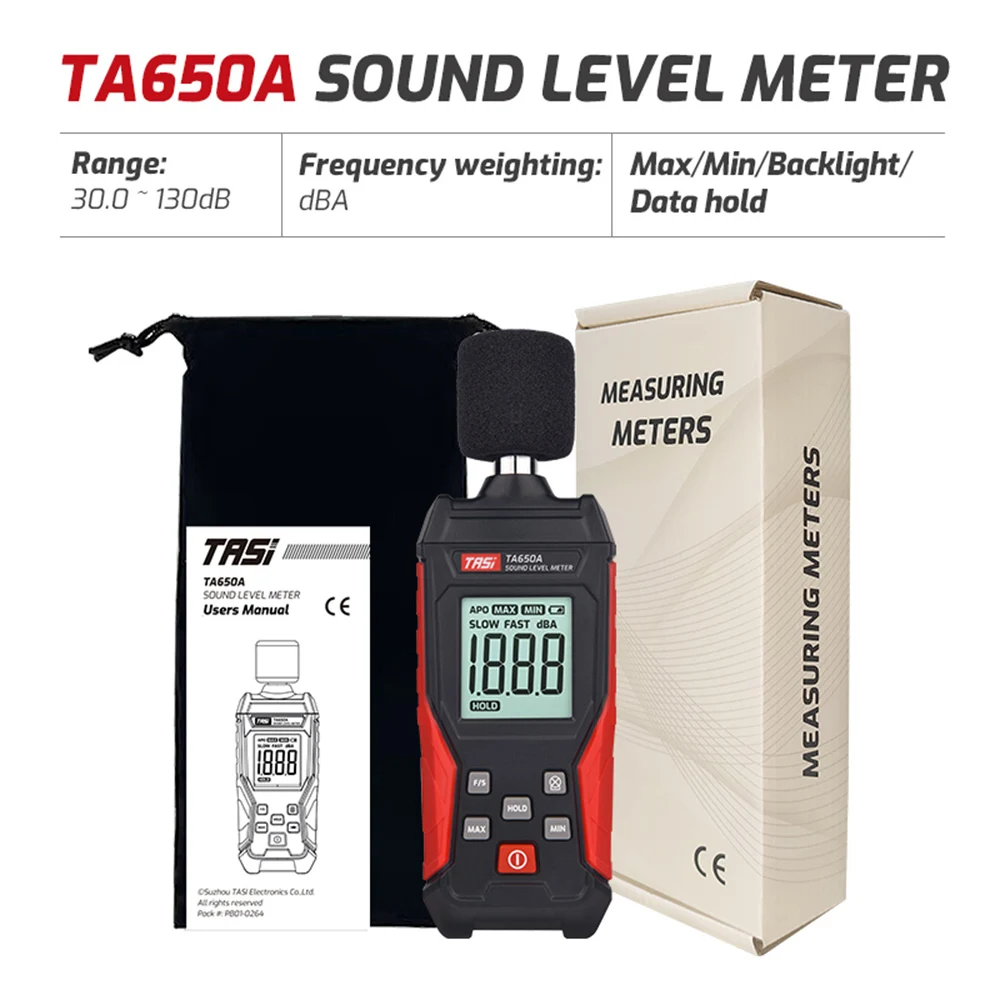 【SG】Mini Digital Sound Level Meter with LCD Display Noise Meter Decibel ...