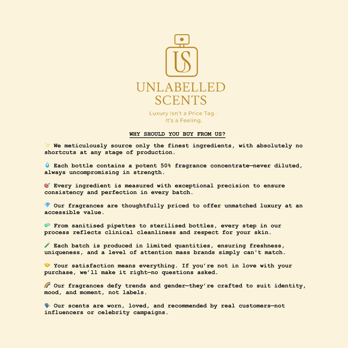 Unlabelled Scents L-02 Resembling L's Symphony Extrait De Parfum ...