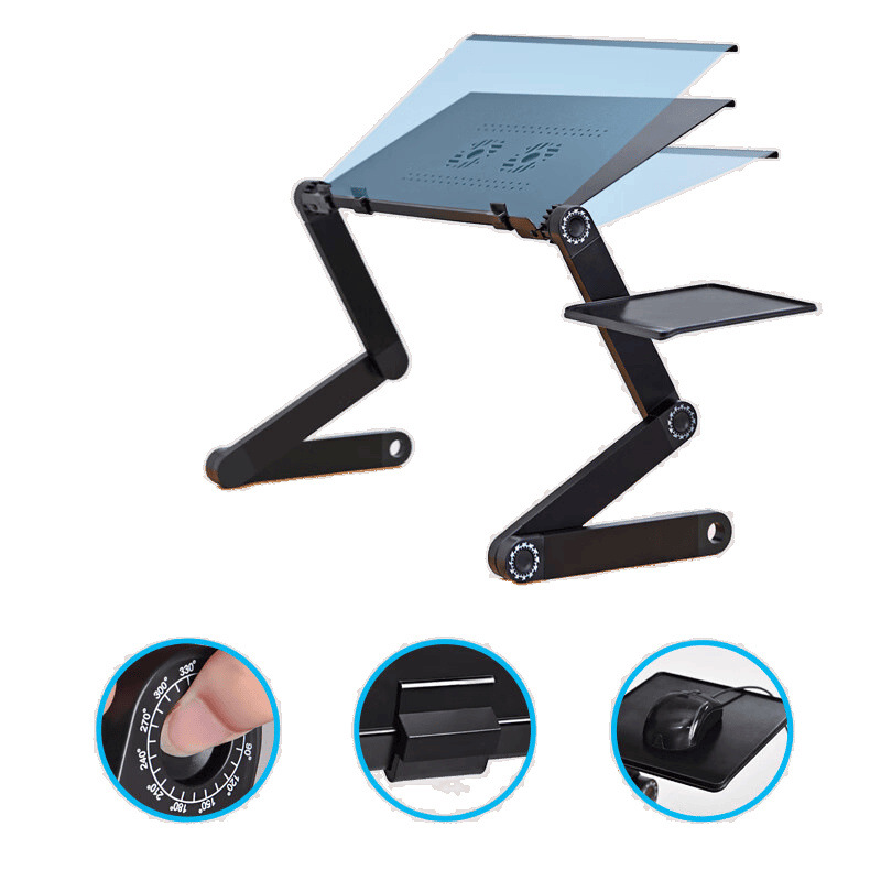 【SG Stock】Foldable Laptop Stand Portable Raise Computer Cooling Lift ...