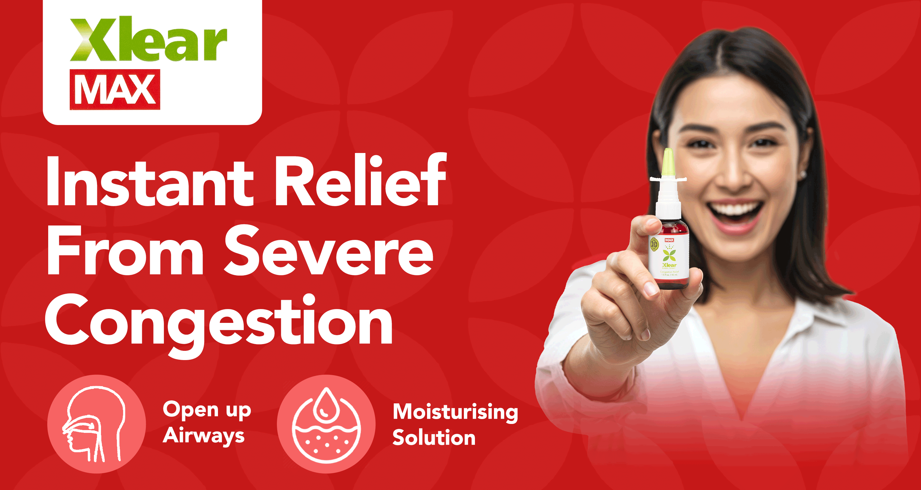 Xlear MAX Natural Saline Nasal Spray with Capsicum and Xylitol 45ml (1. ...