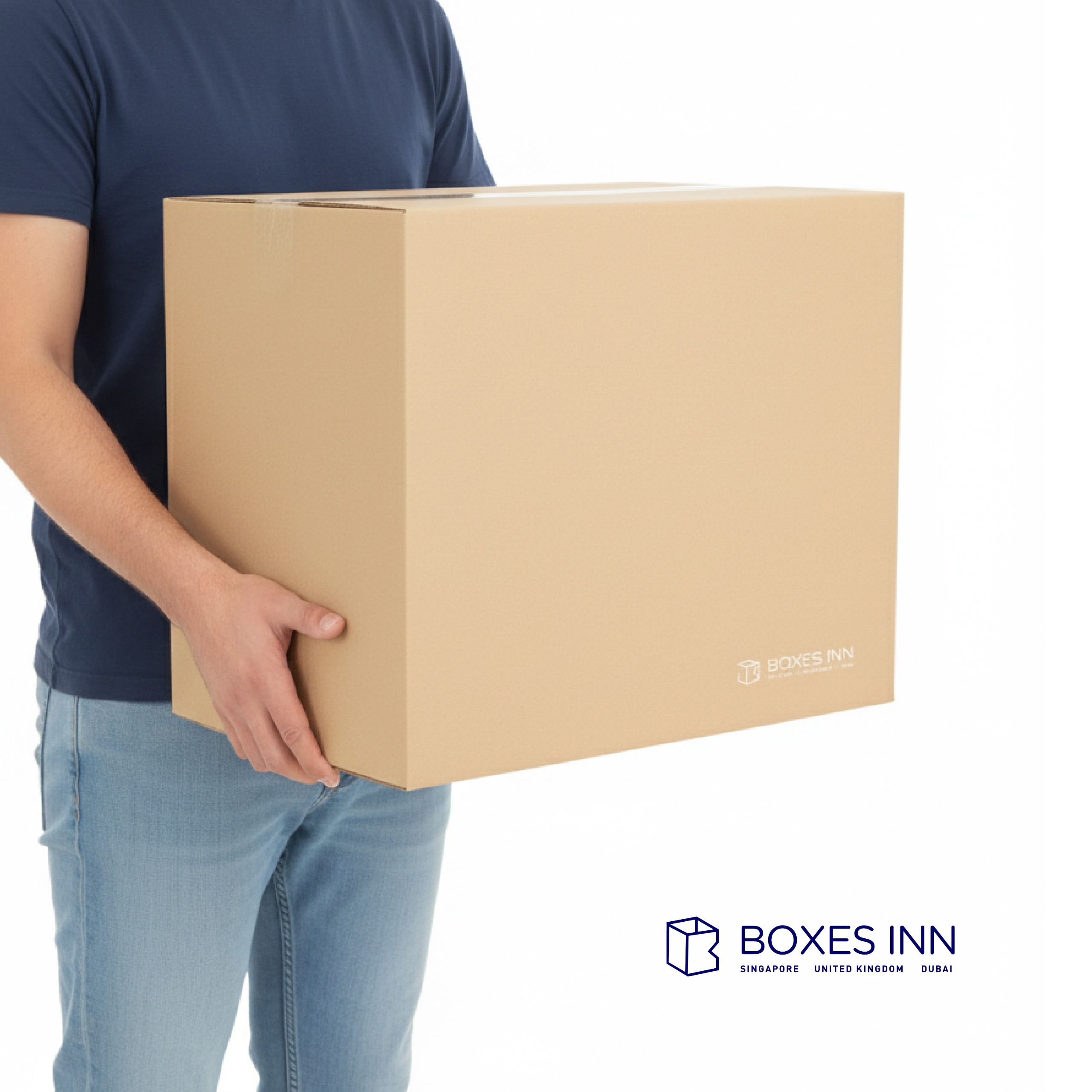 Heavy Duty Large Moving Box LC3 45x45x70cm | Durable Cardboard Carton ...
