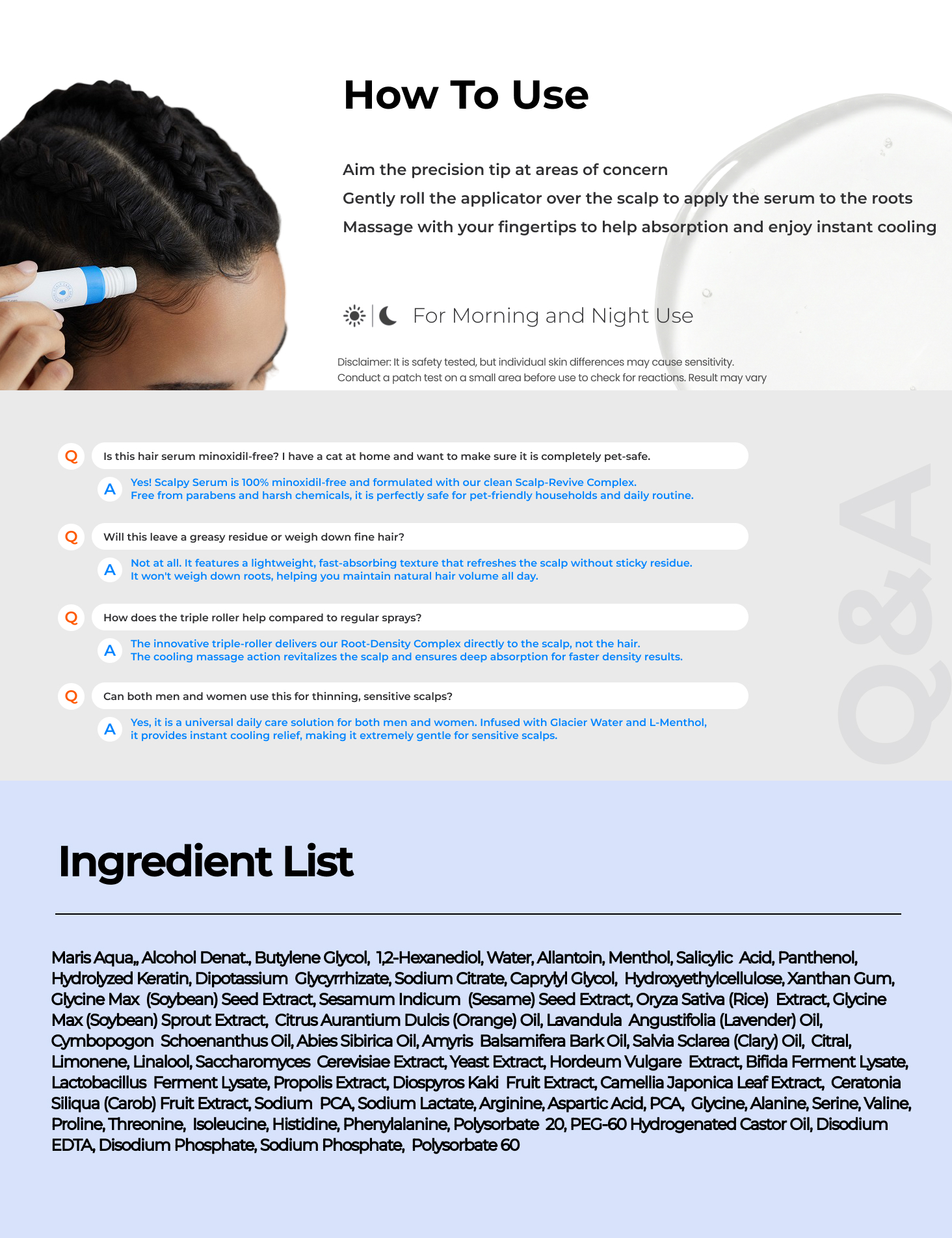 [Seapuri Official] Scalpy Hair Growth Serum for Hair Loss & Thinning ...