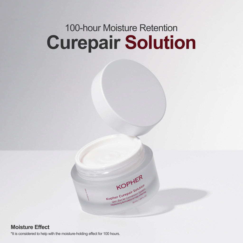 KOPHER Curepair Solution Cream (50mL) - EGF Cream, Redness & Soothing ...