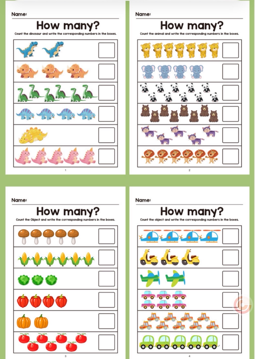 Trace Digit Math Workbook – Counting, Addition & Subtraction | 64 Pages ...