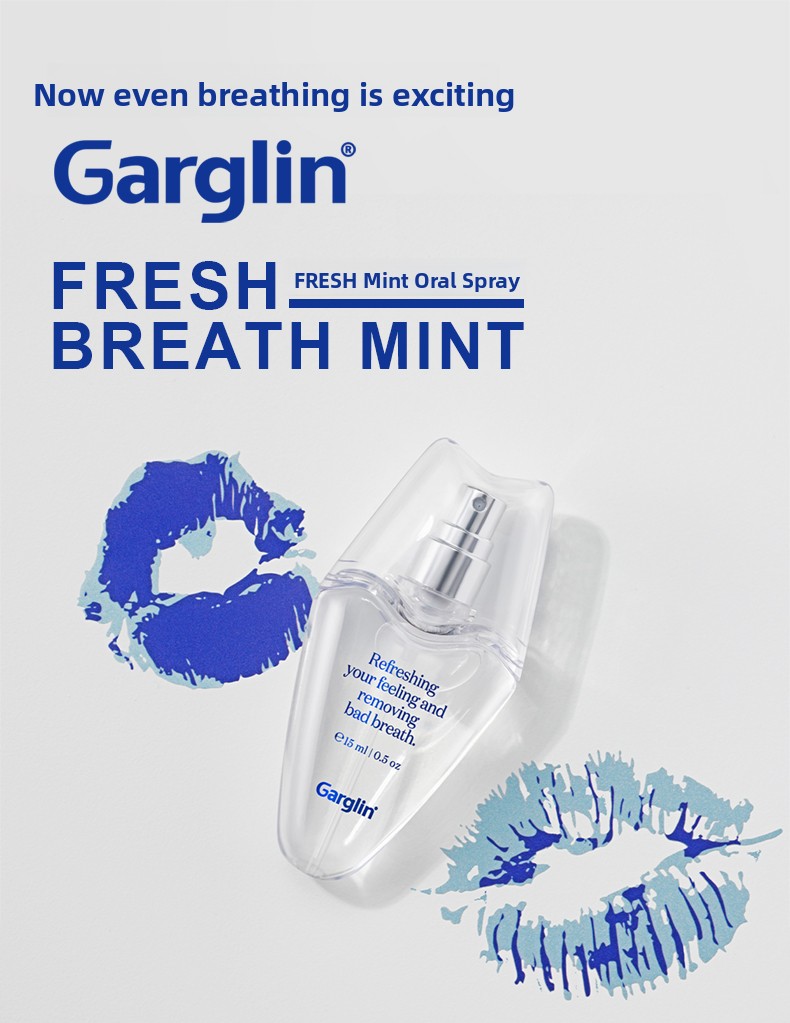 [Garglin] Fresh Breath Mint Spray 15ml Oral Care Korean Mouthwash Stick ...