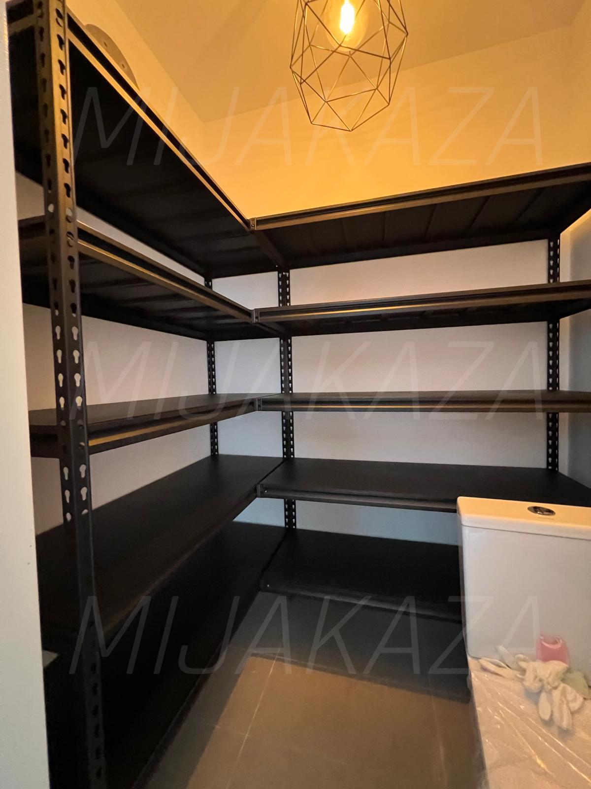 MIJAKAZA | Heavy Duty Rack 5 Tiers Boltless Metal Storage Rack ...