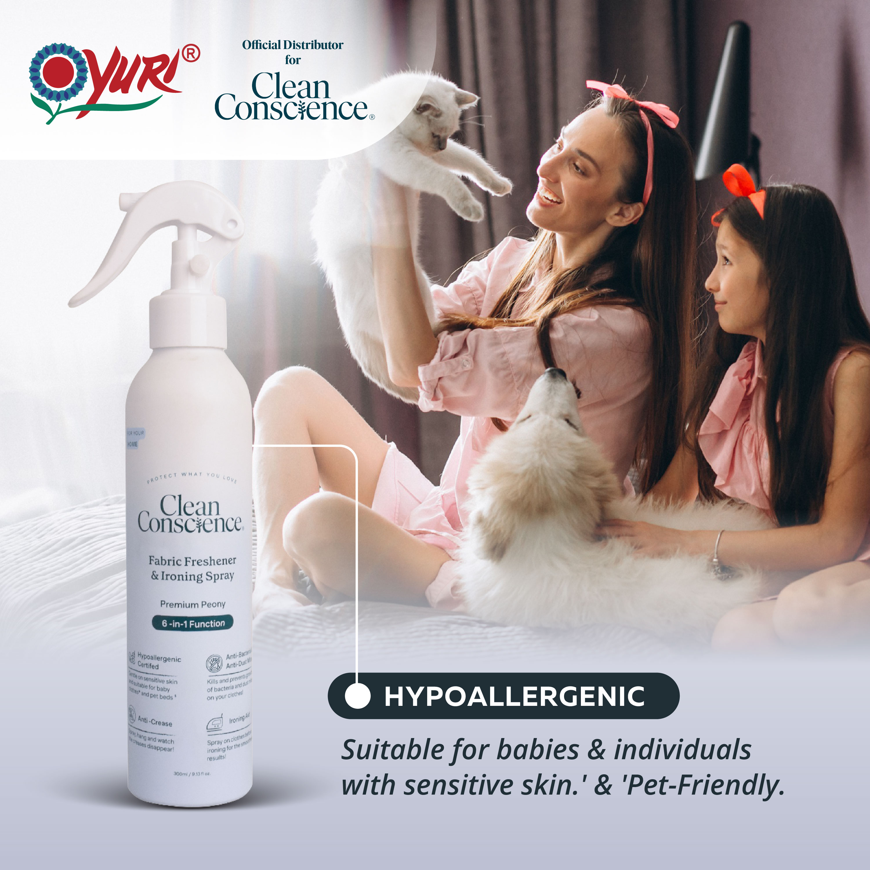 Clean Conscience Fabric Freshener and Ironing Aid Spray 300ml ...