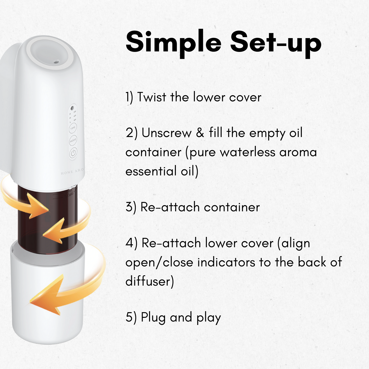 Pillar Diffuser Mini™ | FREE Aroma Oil and FREE Warranty | Wall Plug In ...
