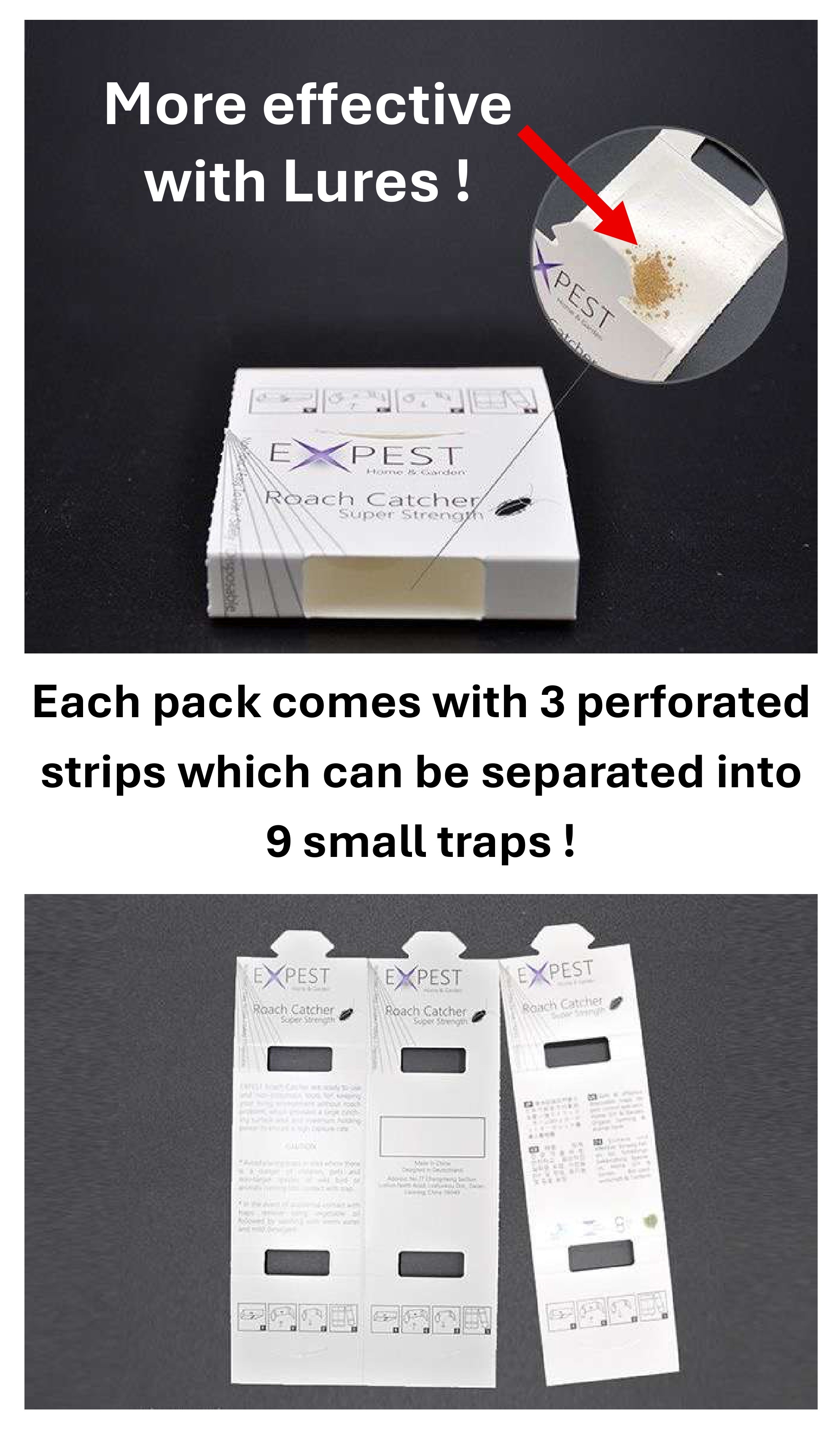 Expest Cockroach Trap | Cockroach Sticky Pad | Cockroach Glue Trap ...