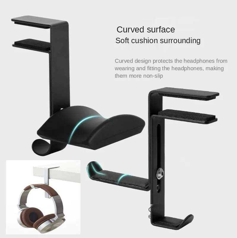【SG】Adjustable Headphone Stand Universal Office Hanger for Desktop ...