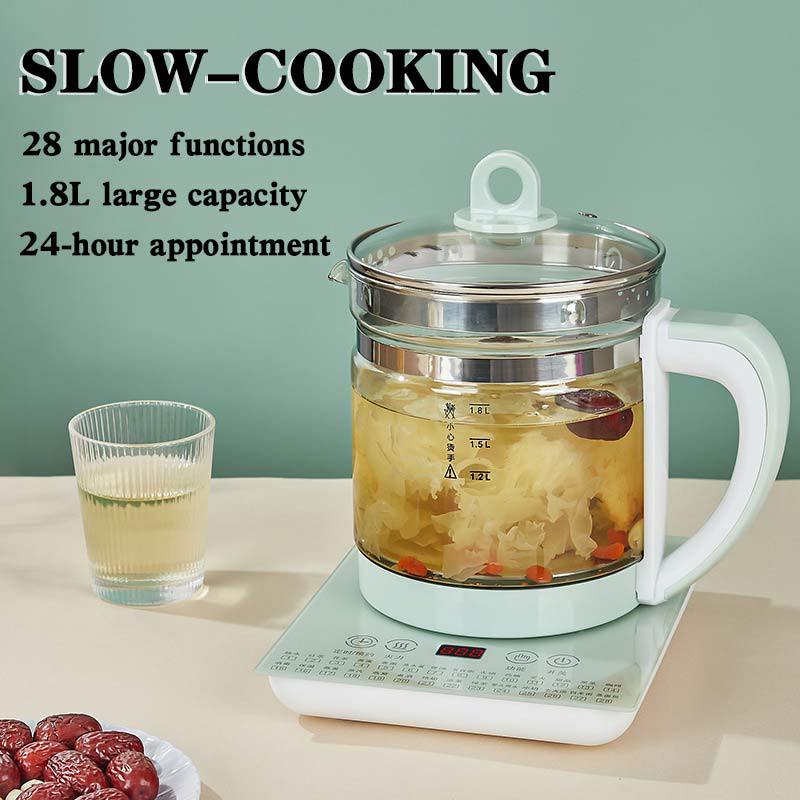 [SG] Electric Health Pot With Filter 2L Automatic Flower Teapot 24h ...