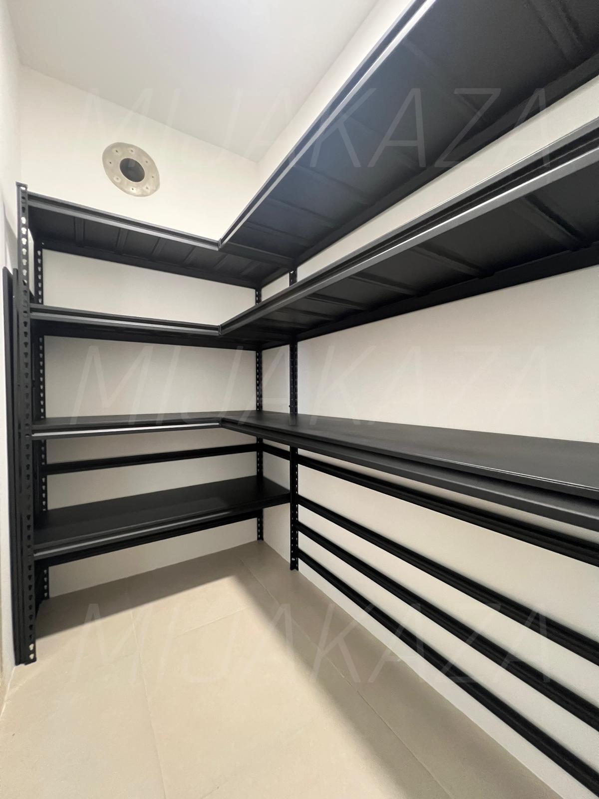 MIJAKAZA | Heavy Duty Rack 5 Tiers Boltless Metal Storage Rack ...