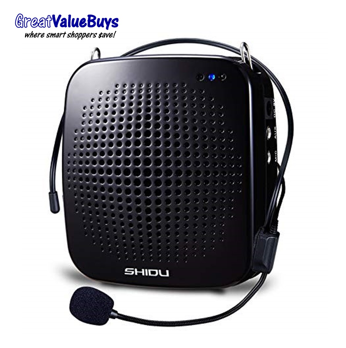 [SG stock] SHIDU Voice Amplifier 15watt Speaker Microphone Powerful ...