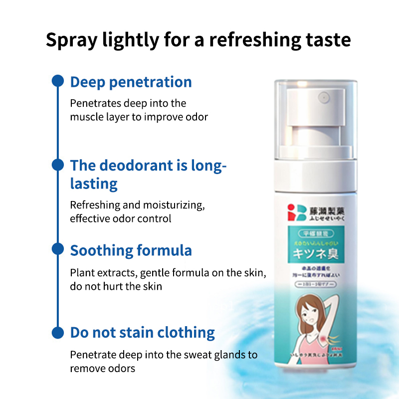 【SG SOTCK】Antiperspirant Deodorant Spray 50ML Remove Odors Reduce ...