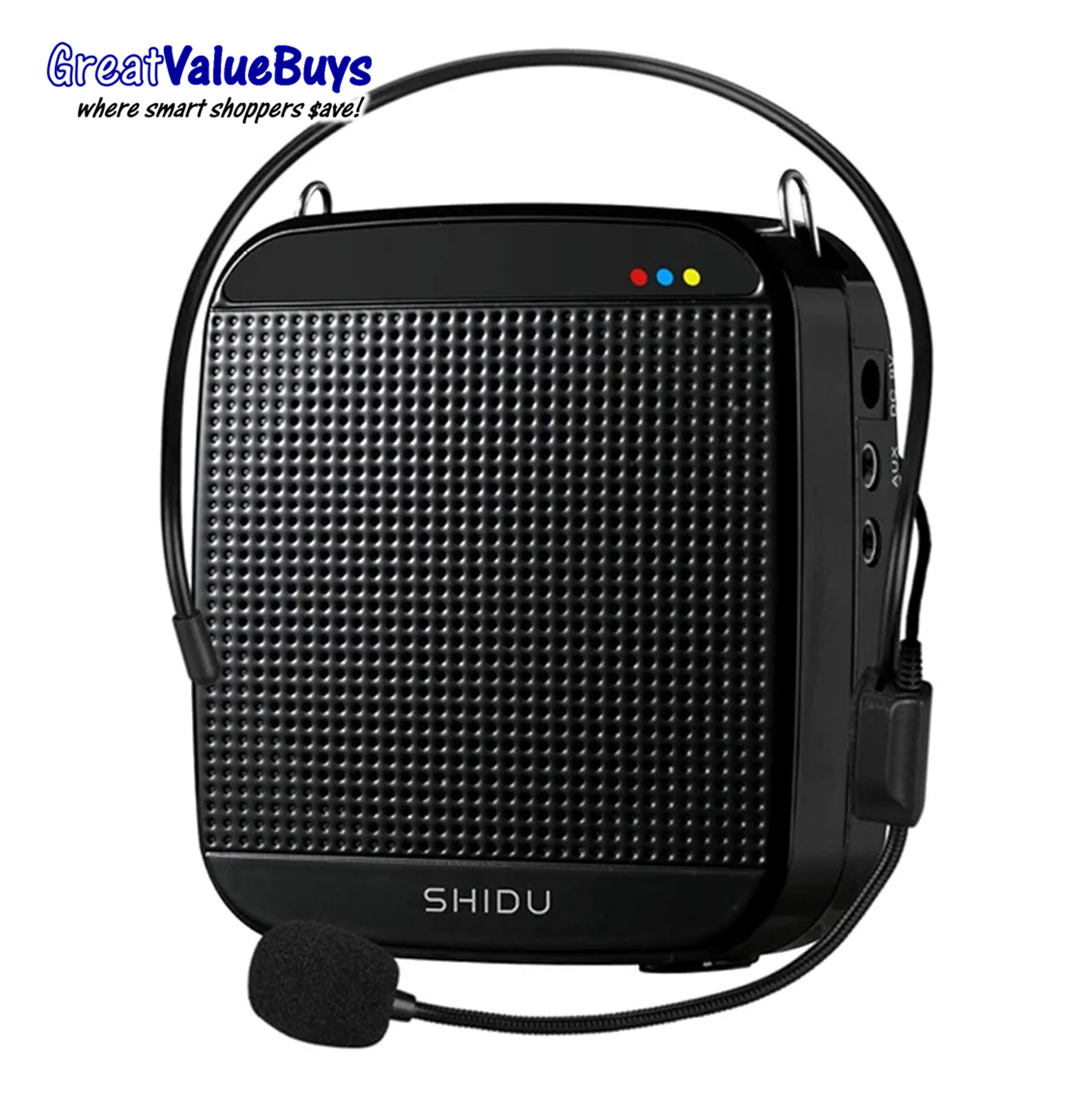 [SG stock] SHIDU Voice Amplifier 15watt Speaker Microphone Powerful ...