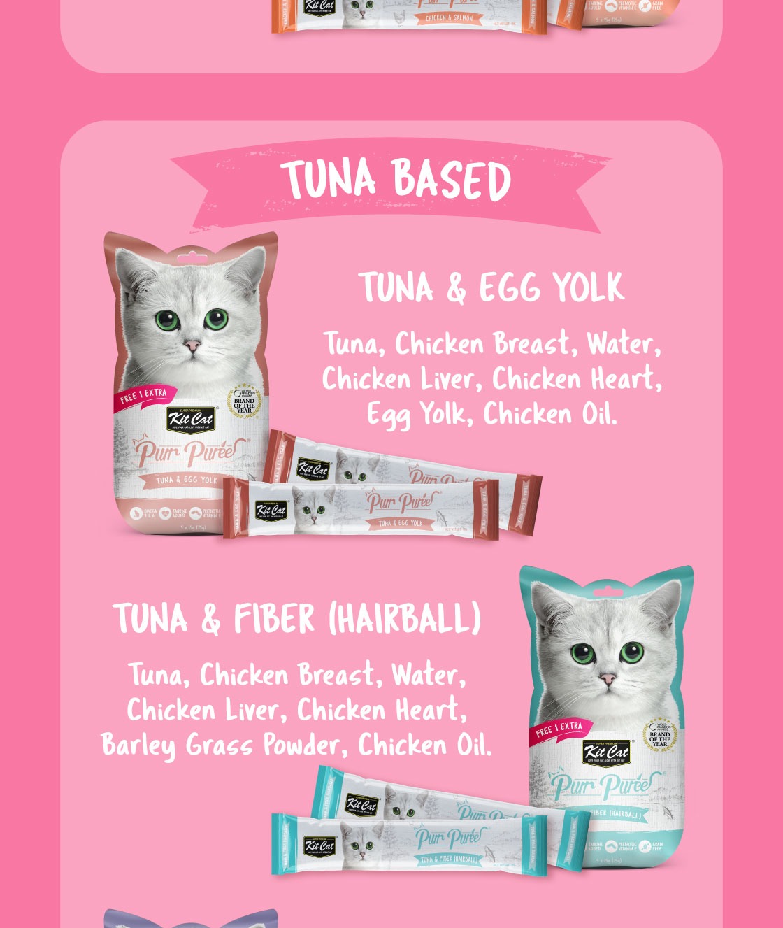 Kit Cat Purr Puree Liquid Cat Treats | Better Hydration Treats for Cats ...