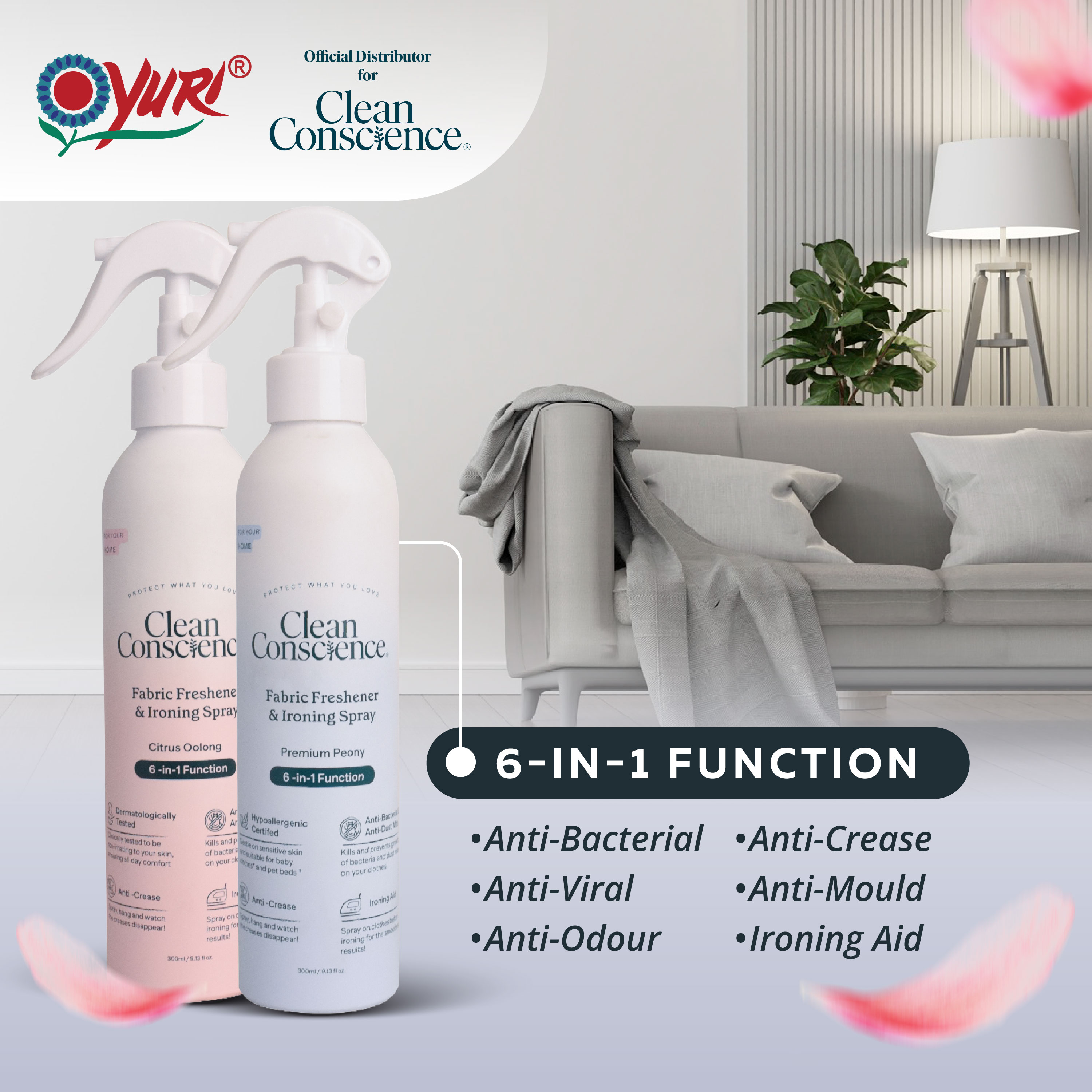 Clean Conscience Fabric Freshener and Ironing Aid Spray 300ml ...