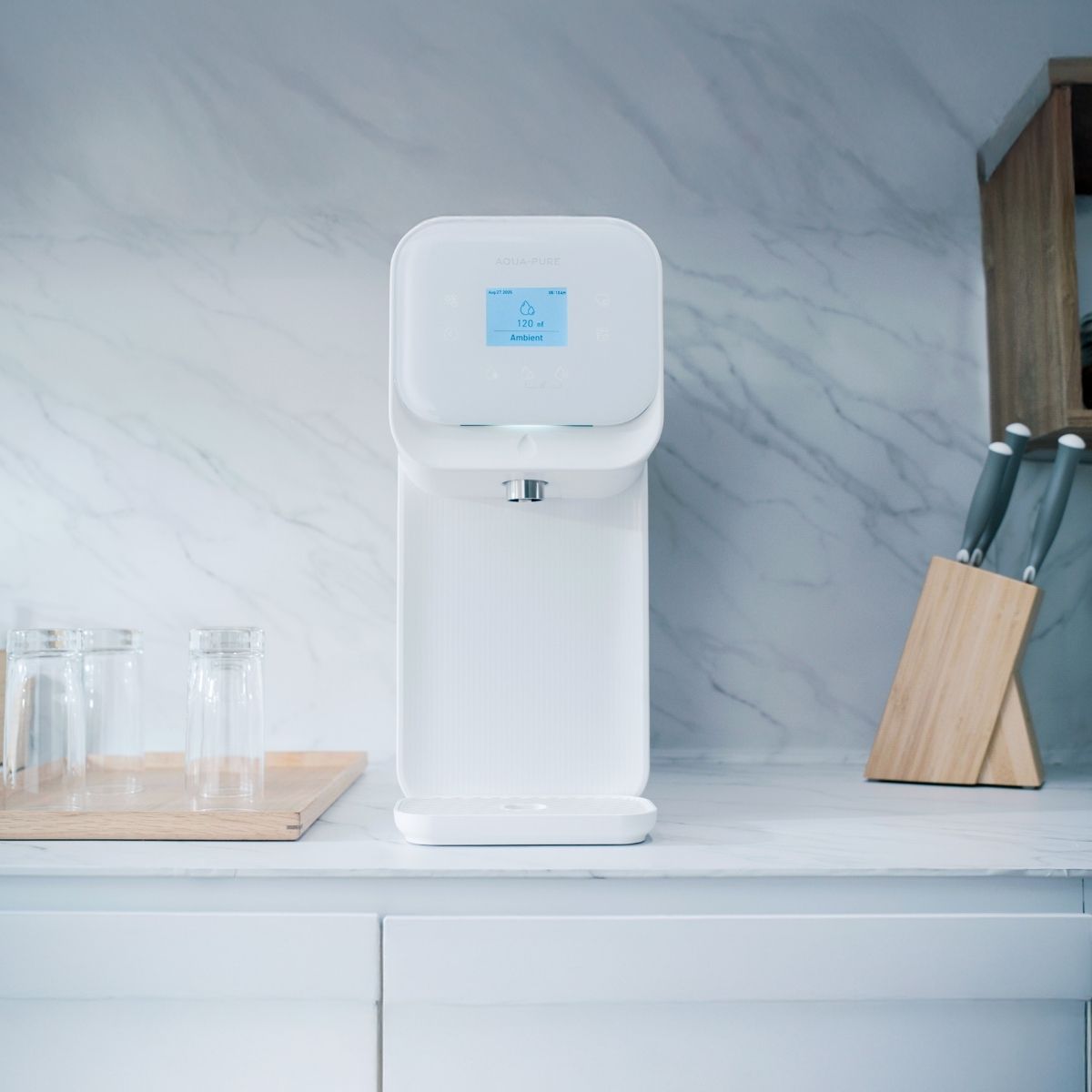 Aqua-Pure Hot & Cold Filtered Water Dispenser with 3M AP Water Filter ...