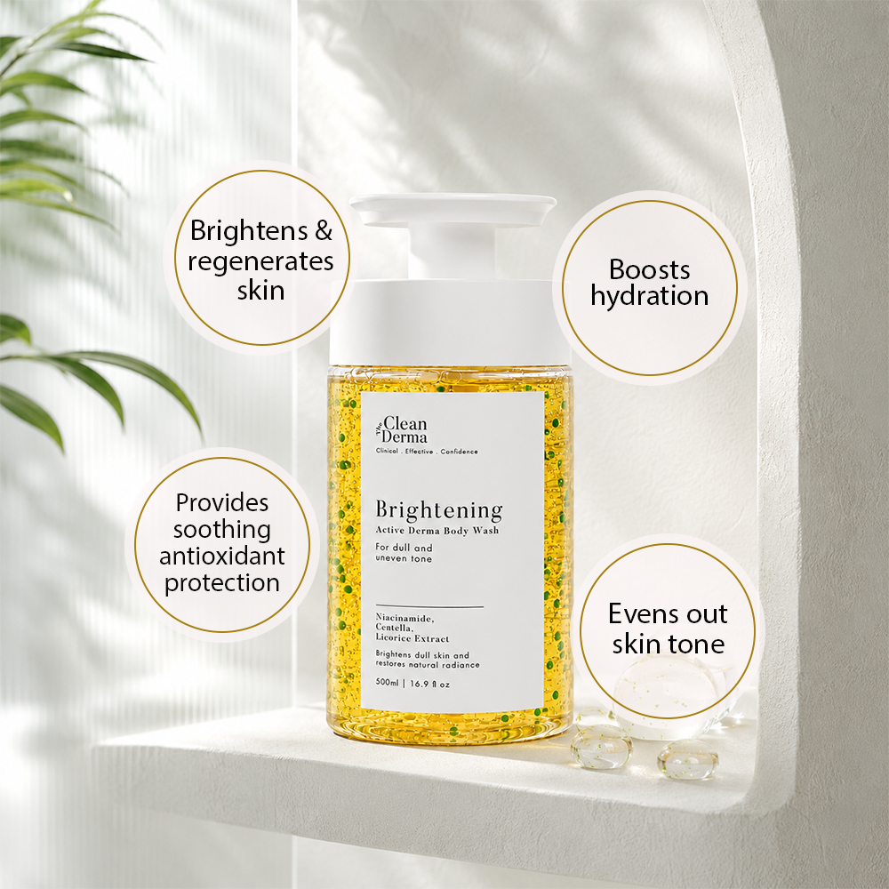 [BUNDLE OF 2 Mix & Match] THE CLEAN DERMA Active Derma Body Wash 500ml ...