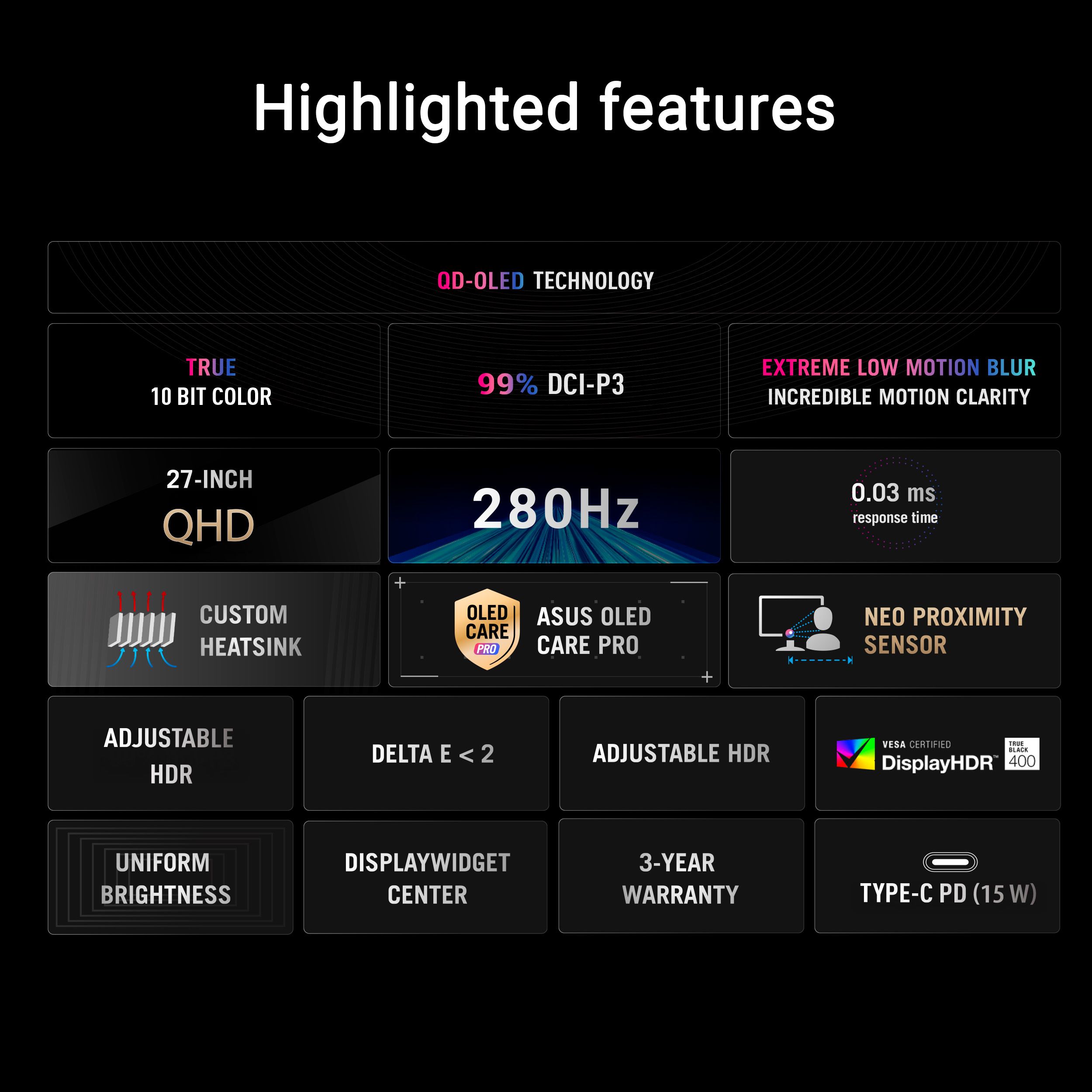[EXPRESS DELIVERY] ASUS ROG Strix OLED XG27ACDMS – 27