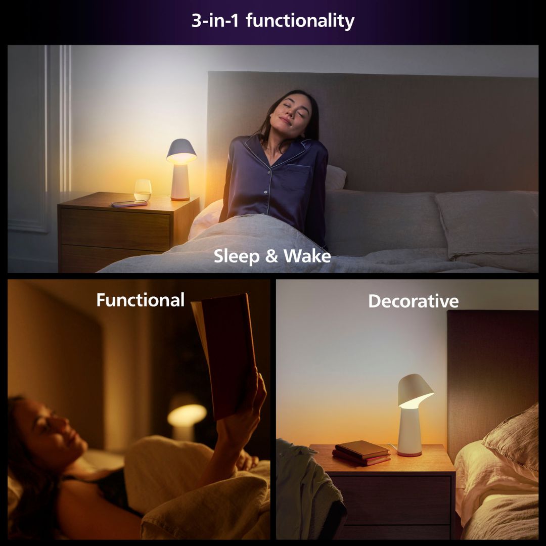Philips Hue Twilight sleep and wake-up light black table light for ...