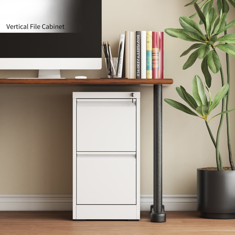 Filex 2 Drawer Office Filing Drawer Cabinet White Office Files Storage ...
