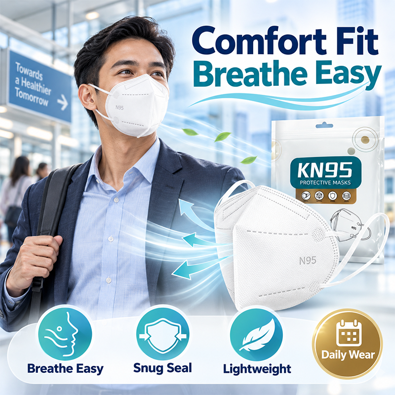 [SG Ready Stock] N95 Mask Face 5PLY Face Masks Adult 3D Premium Design ...