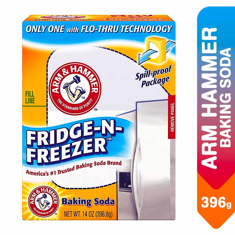 Arm & Hammer Fridge-n-Freezer Odor Absorber Baking Soda / Effective ...