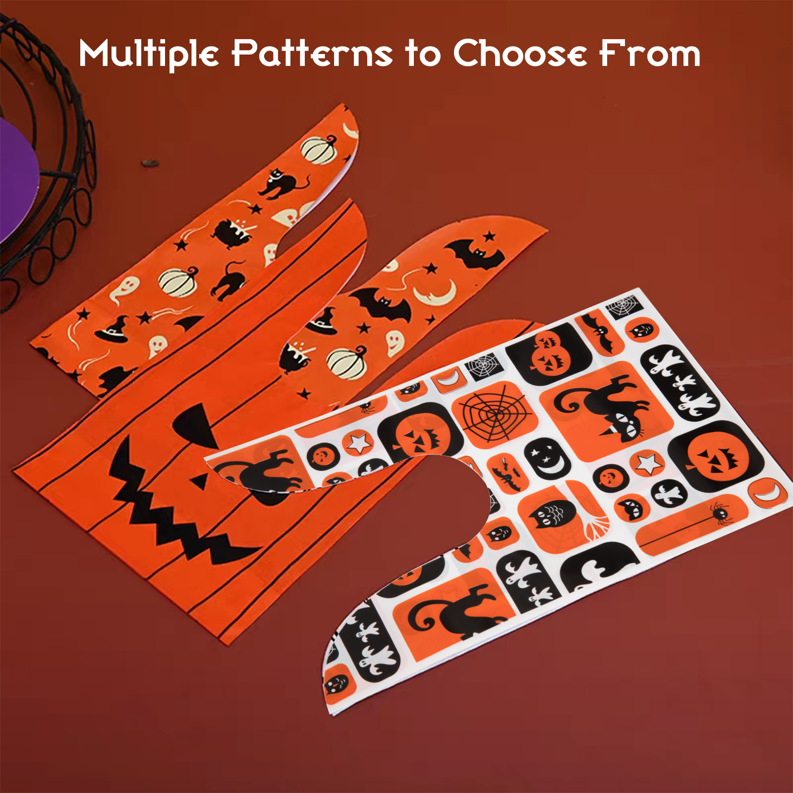 【SG STOCK】50PCS Halloween Goodie Bags | Trick or Treat Candy Gift Bags ...