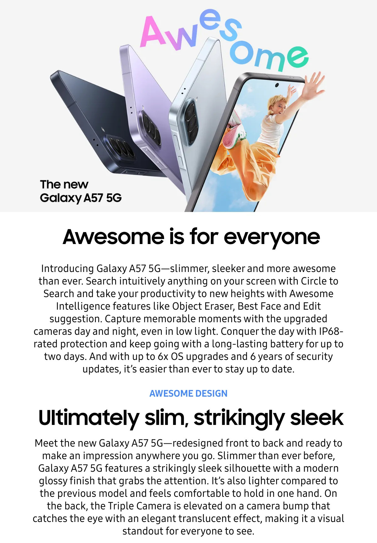 Samsung Galaxy A57 5G / 1 Year Local Samsung Warranty | Shopee Singapore