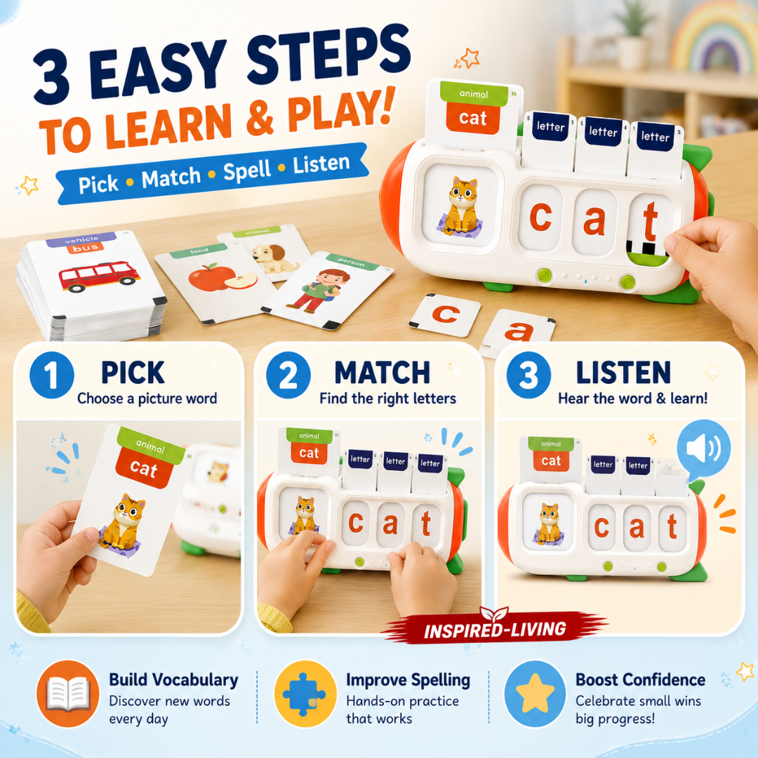 Talking Flash Cards 220 Words | Interactive Spelling Educational ...