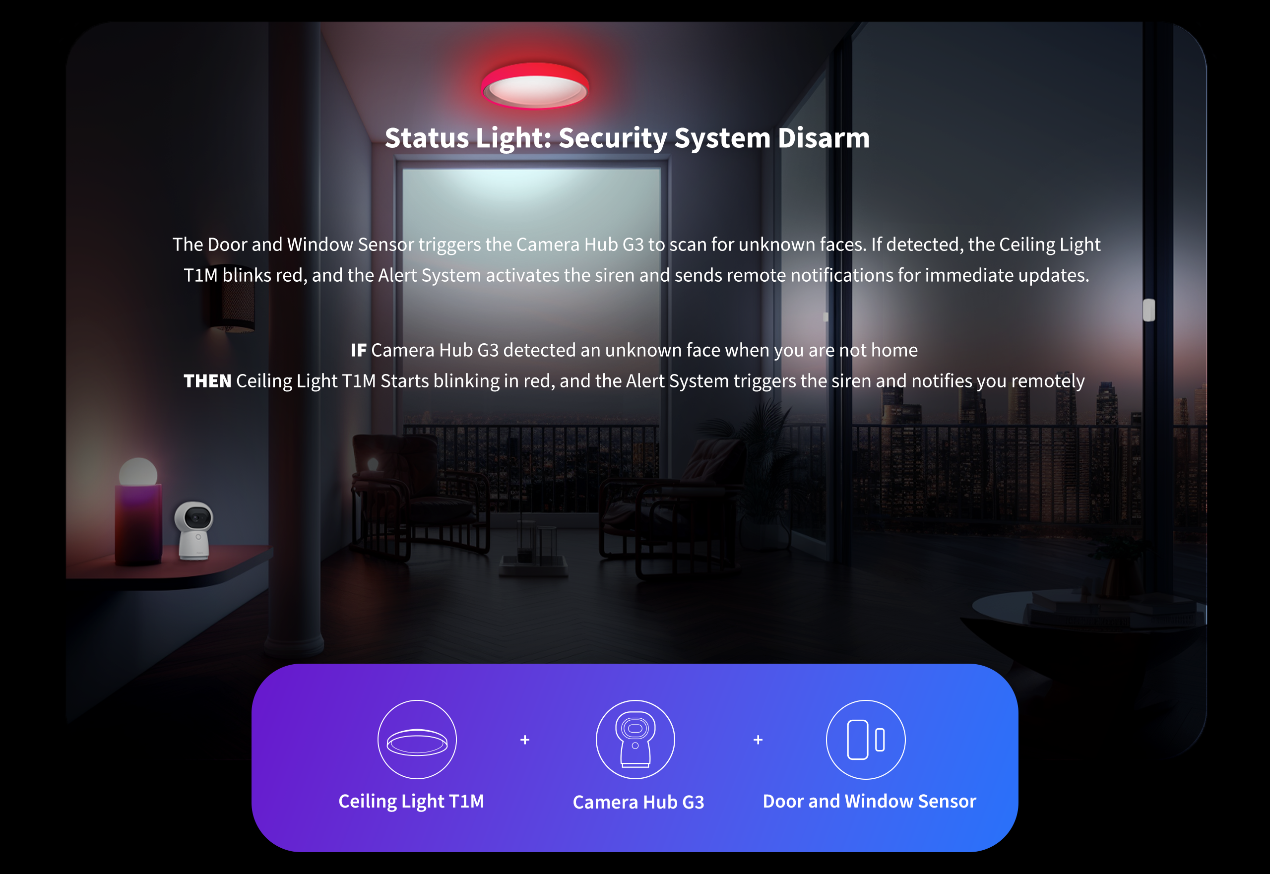 AQARA LED Ceiling Light T1M With Matter RGB+IC with Gradient Effects ...