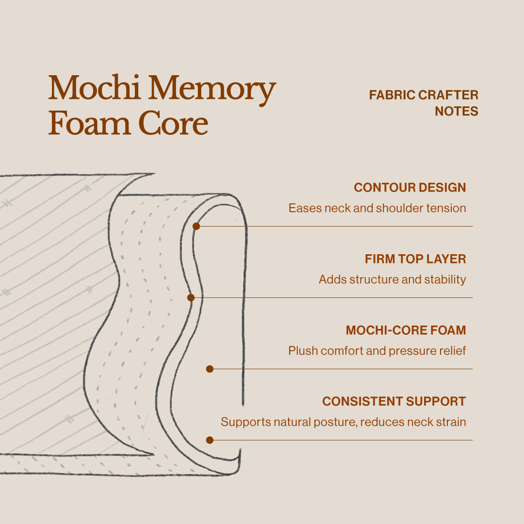 TENCEL ™ Memory Foam Pillow | Terrafoam ™ by Oak and Sand | Cooling ...