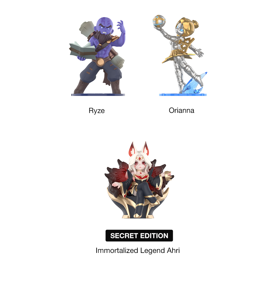 POP MART League of Legends Midlane Icons Series Figures Blind Box ...