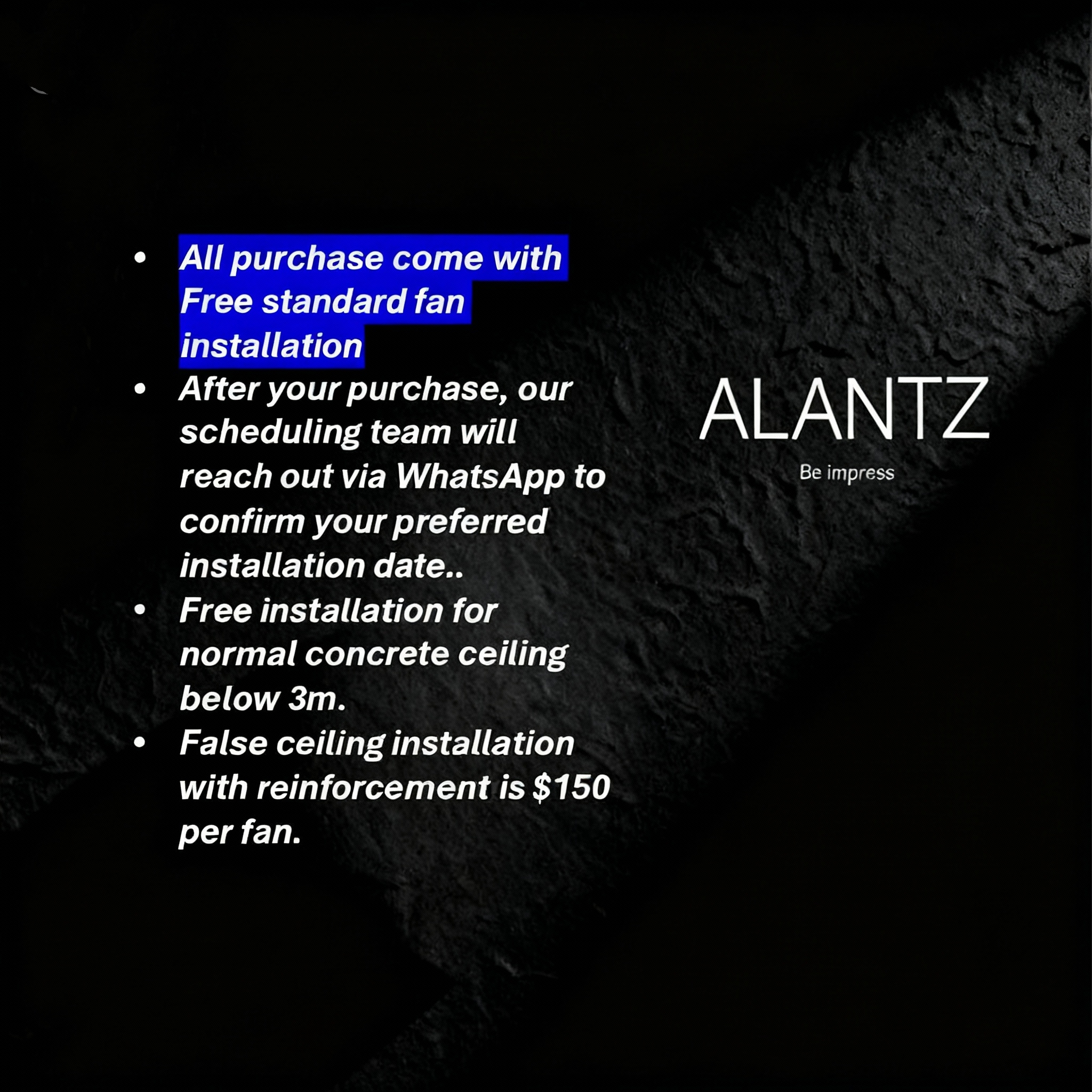 (FREE INSTALLATION BY AGENT, CLIMATE VOUCHER ACCEPTED)ALANTZ-AUTUMN 46 ...