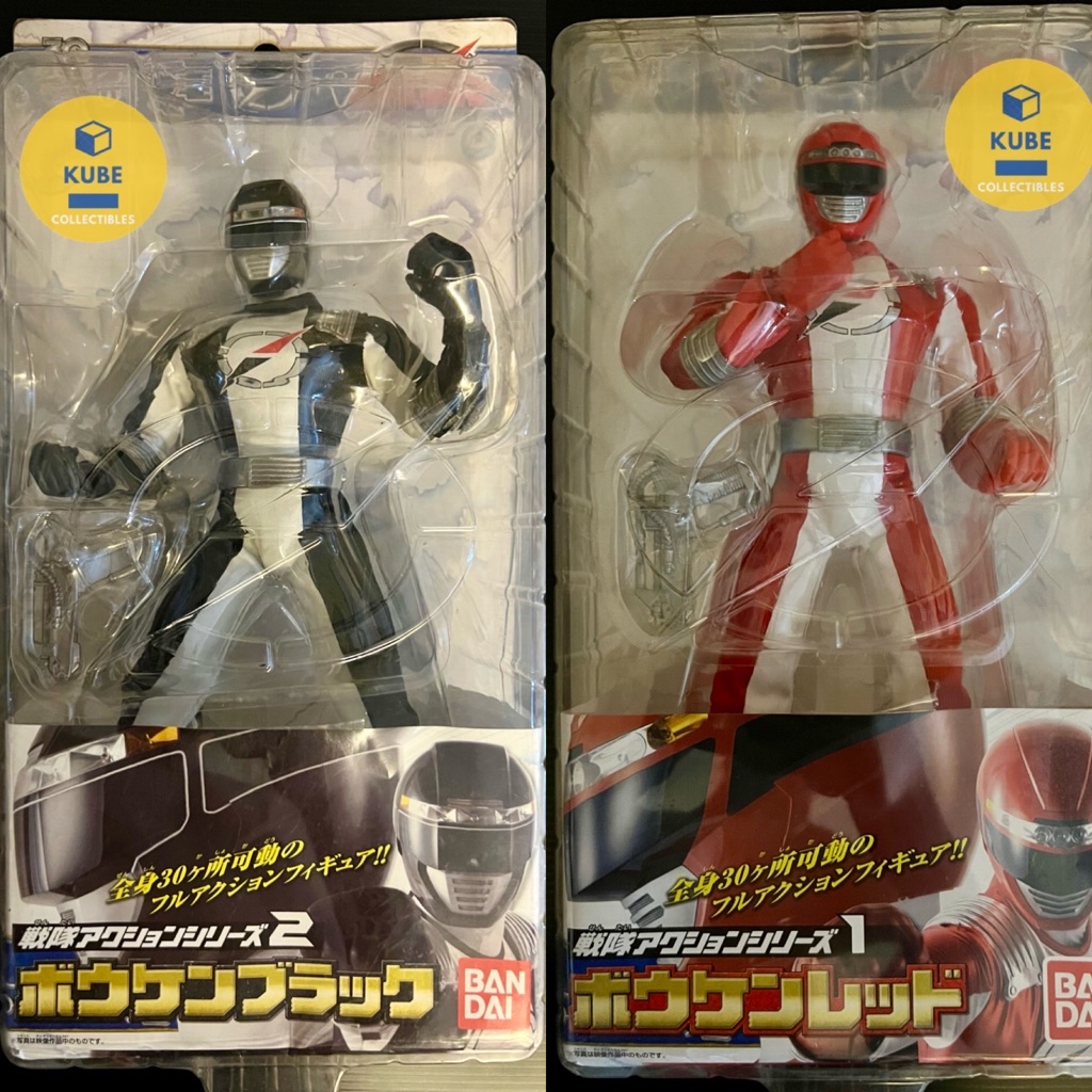 Bandai Power Rangers Sentai Action Series 2 | GoGo Sentai Boukenger ...