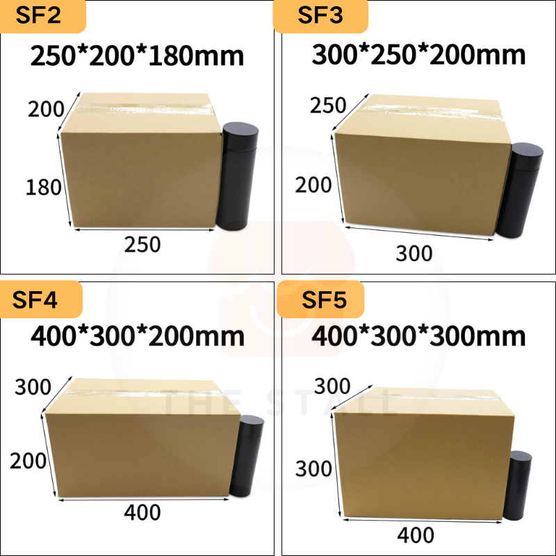 (Bundle offer) E-Commerce Carton Box / Regular Slotted Cartons ...