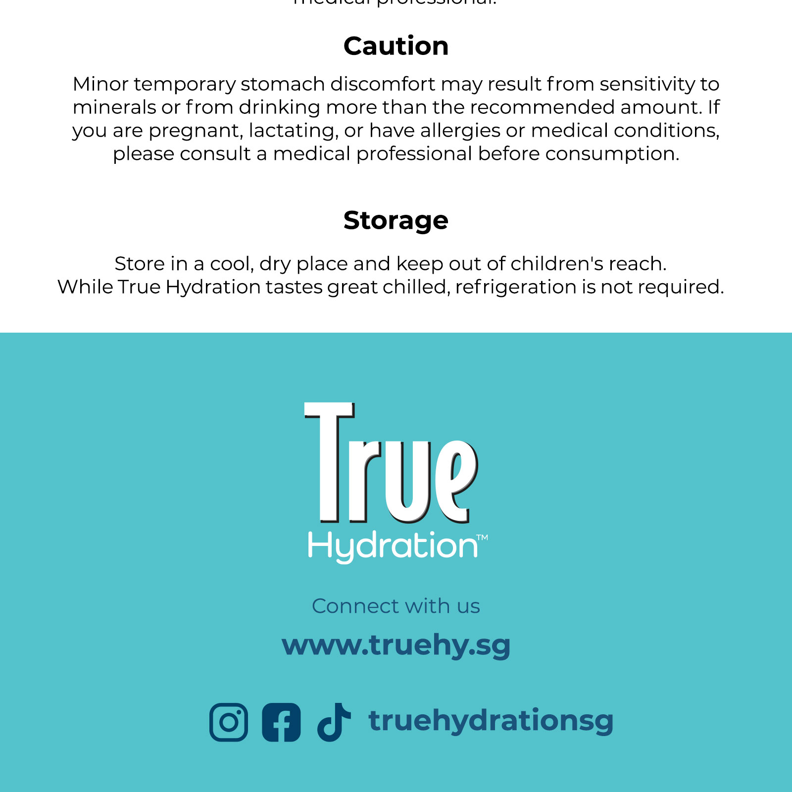 True Hydration™ Electrolyte Drink Zero Sugar 320ml | Daily Hydration ...