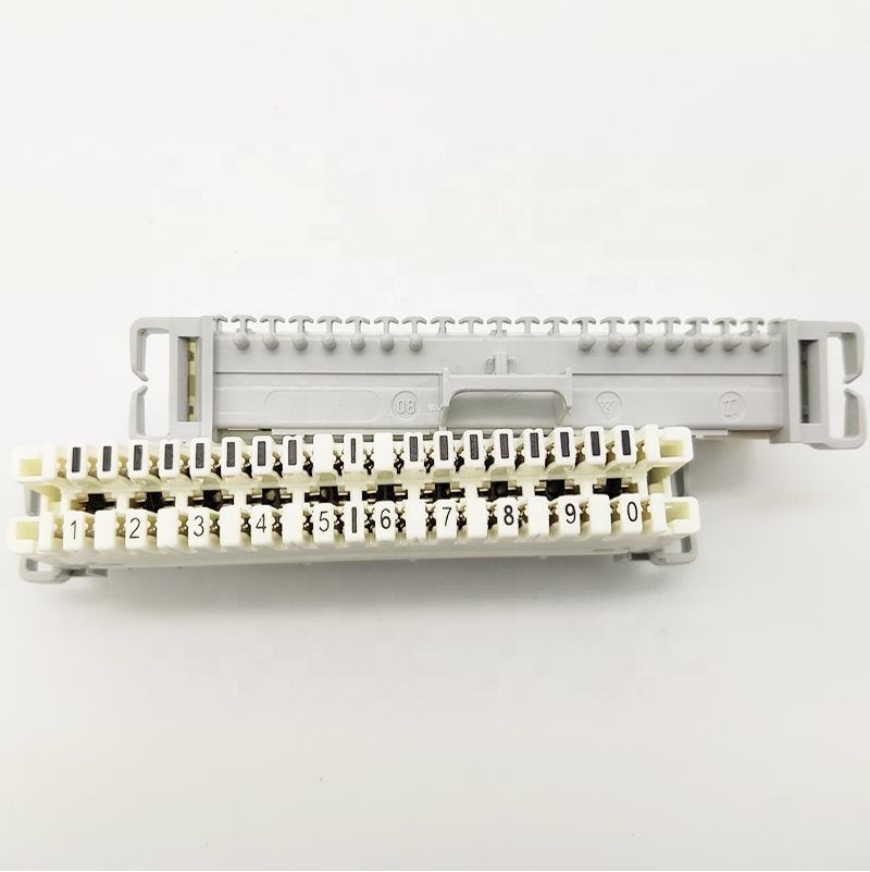 10 pair krone disconnection module lsa strip block telephone terminal ...