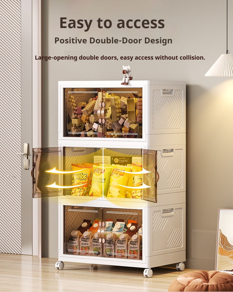 【SG READY STOCK】Foldable lockers Home Organizer storage racks Clothes ...