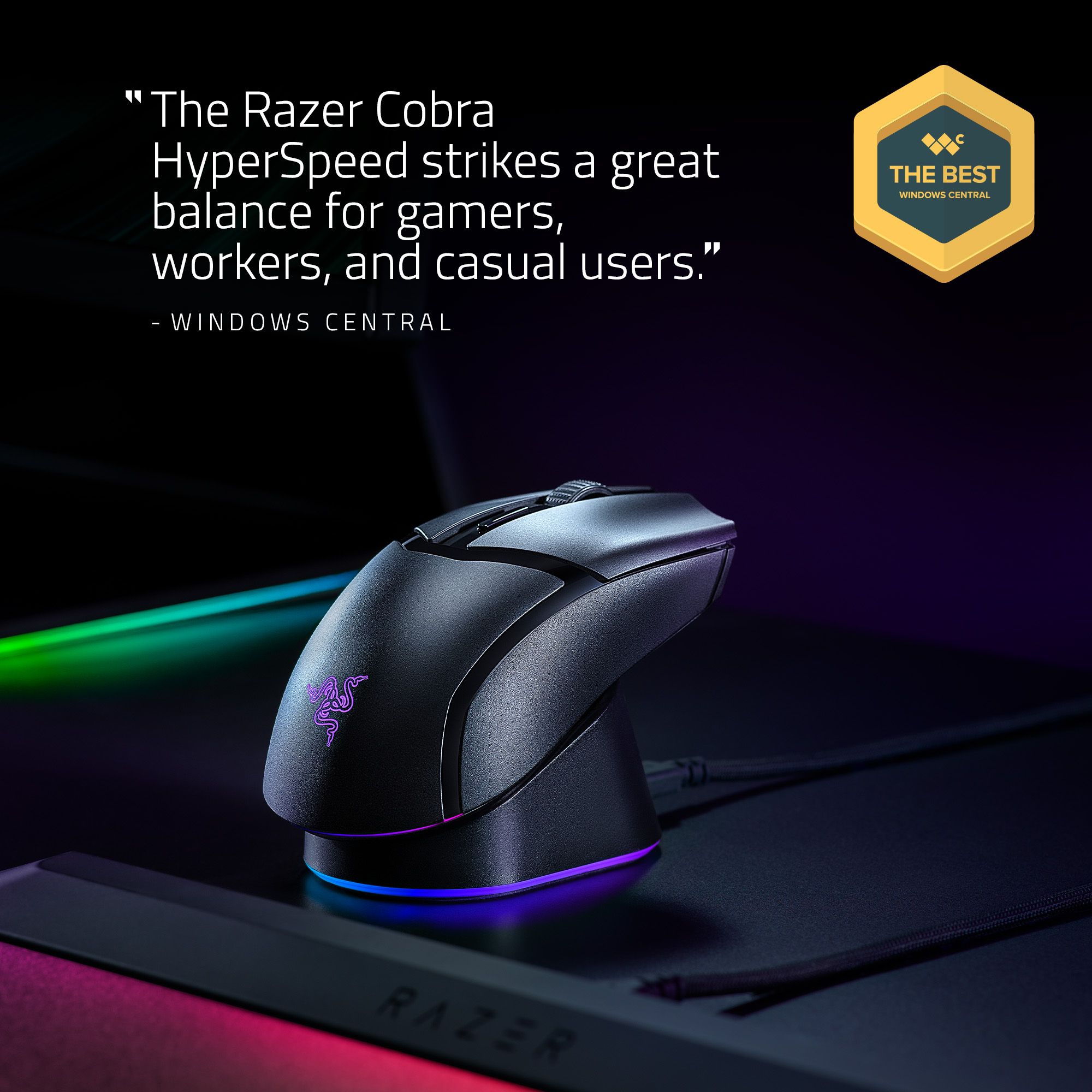 Razer Cobra HyperSpeed - Wireless Gaming Mouse | Shopee Singapore