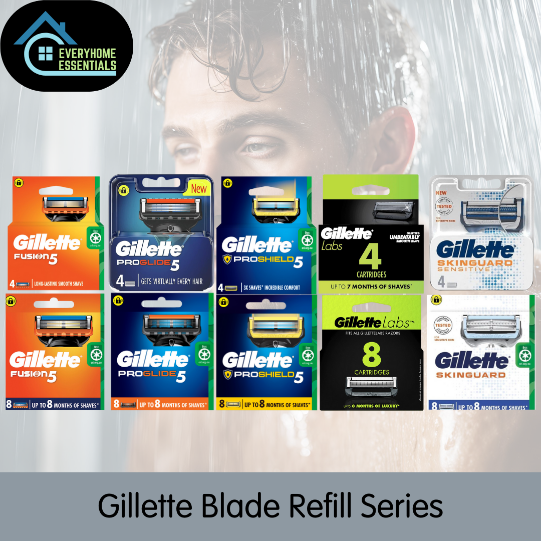 GILLETTE Refill Blade (4s/8s) - Fusion5/Labs/ProShield/ProGlide5 ...